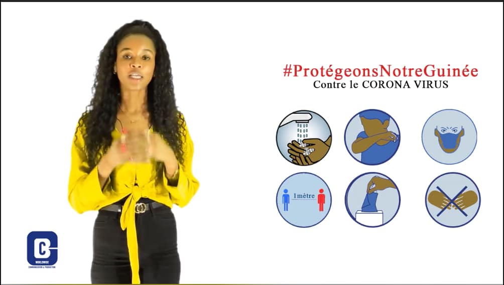 #ProtégeonsNotreGuinée contre le corna virus, la sensibilisation passe par les langues locales.