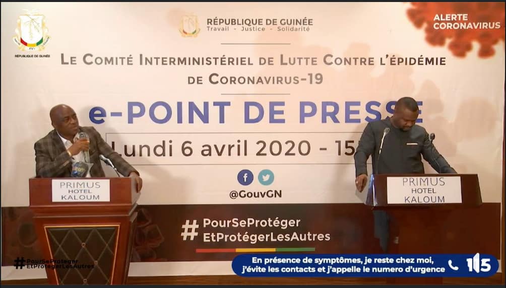 E-Point de Presse, Comité interministériel de lutte contre le Covid-19