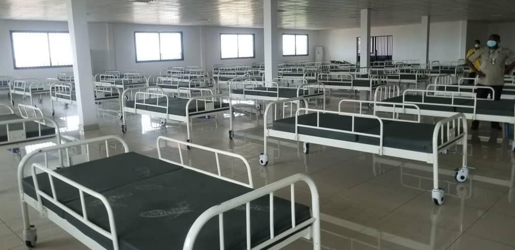 GUINÉE COVI19 LE CENTRE DE PRISE EN CHARGE DES PRISONNIERS MALADES OUVERT.