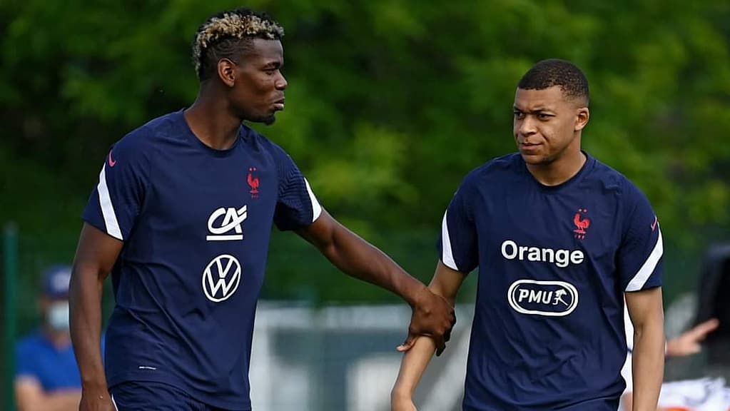 Pogba et MBappe