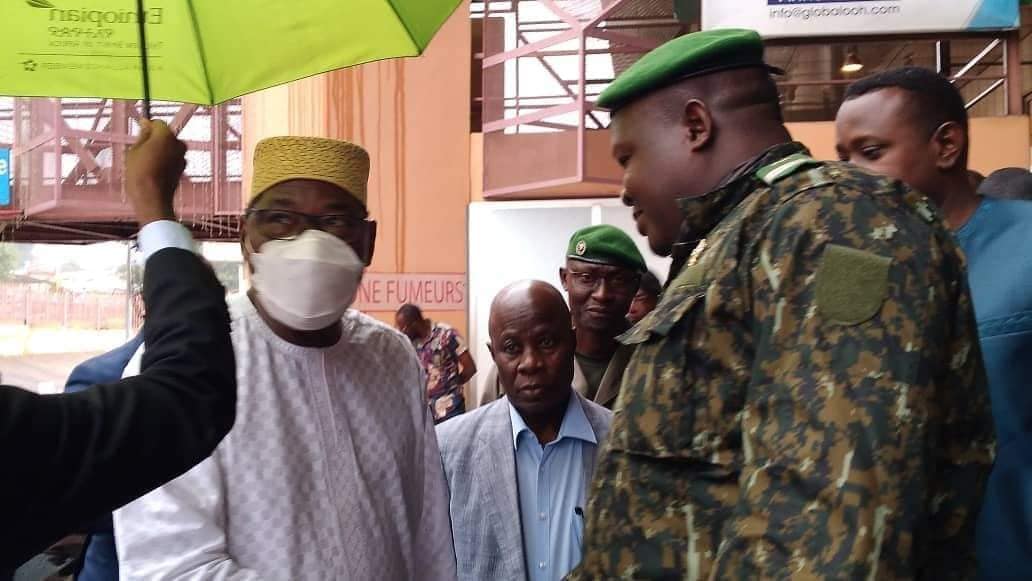 le médiateur de la CEDEAO, Bony Yayi
