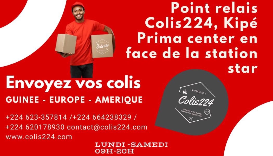 Point relais Colis224, Kipé Prima center.