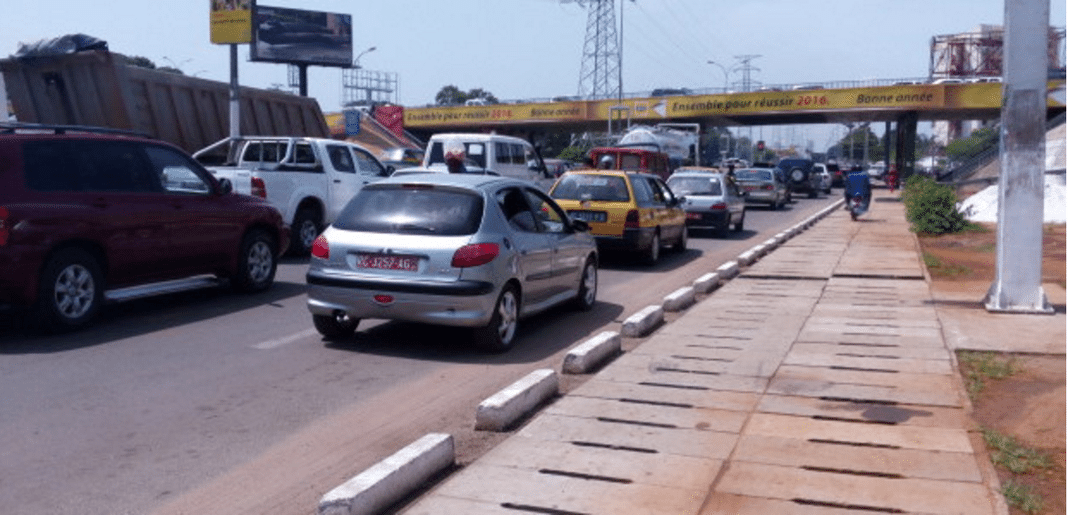 Embouteillage à Conakry