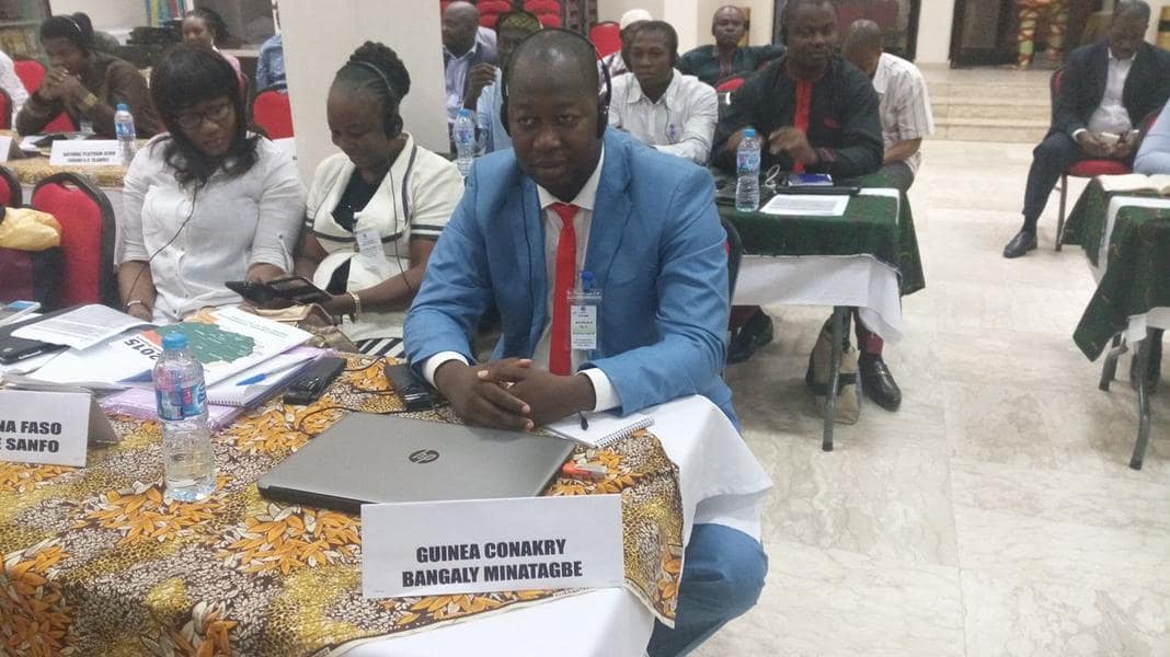 Bangaly Camara LEJEPAD au Forum FOSCAO
