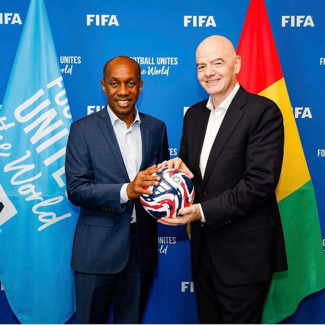 Sorel Doumbouya et Infantino