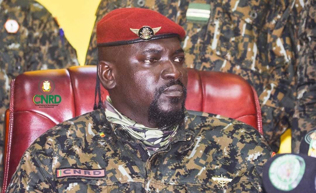 Le colonel Mamadi Doumbouya