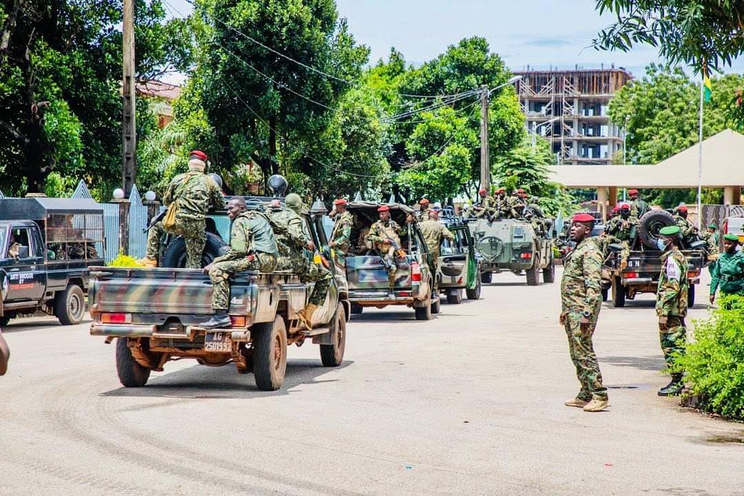 Les forces spéciales guinéenne
