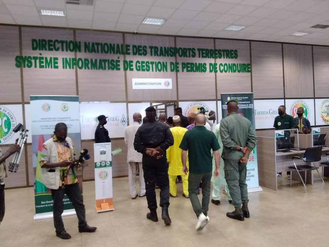 Vers la biometrisation des permis de conduire en République de Guinée !