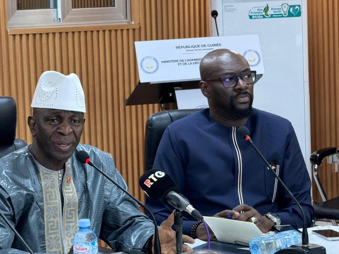 Ministre de l'administration et de la decentralisation Guinee