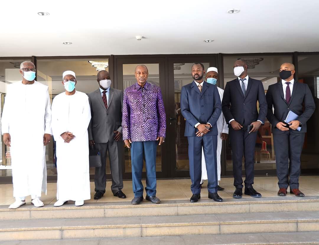 Coopération à reçus en audience Assimi Goïta, vice-président du Mali.