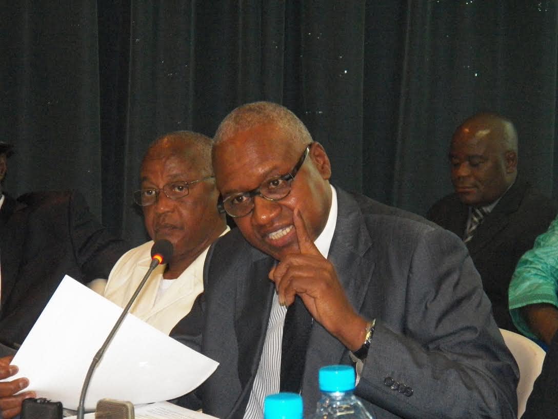 Me Cheick SAKO ministre d'État ministre de la Justice garde des sceaux.