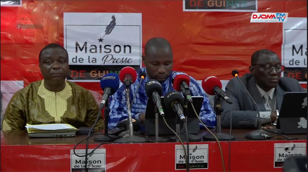 Conférence de presse des avocats de DJOMA GROUP