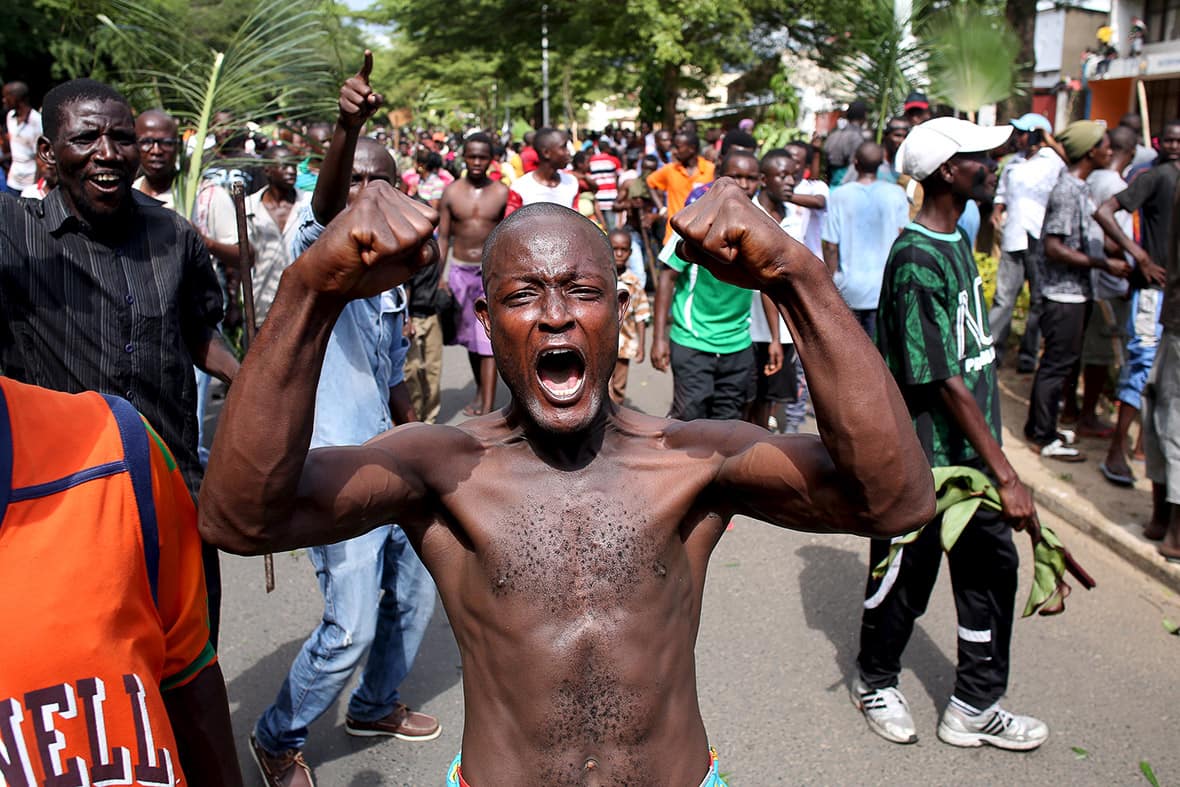 Burundi manifestation