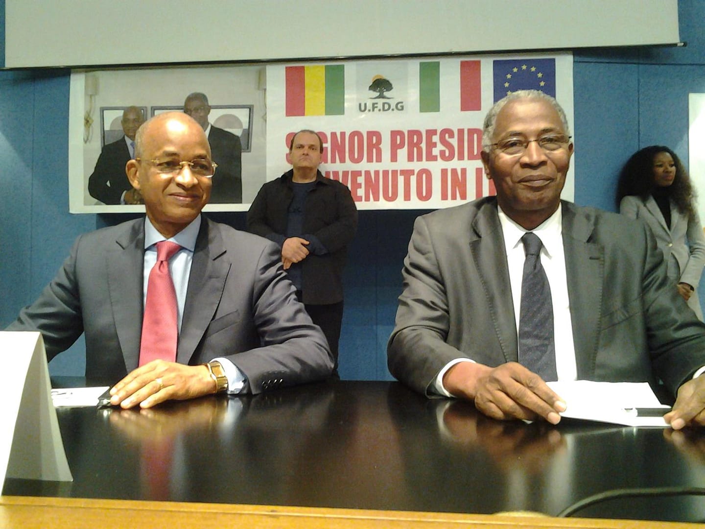 Cellou Dalein et Bah Oury