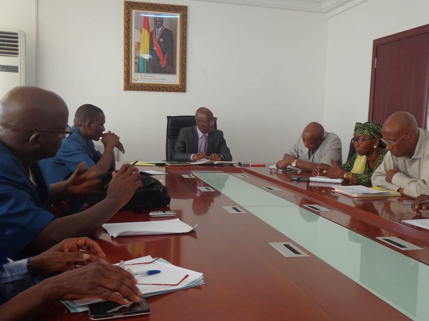 Ibrahima Kourouma Le Ministre de l'Enseignement Pré-Universitaire
