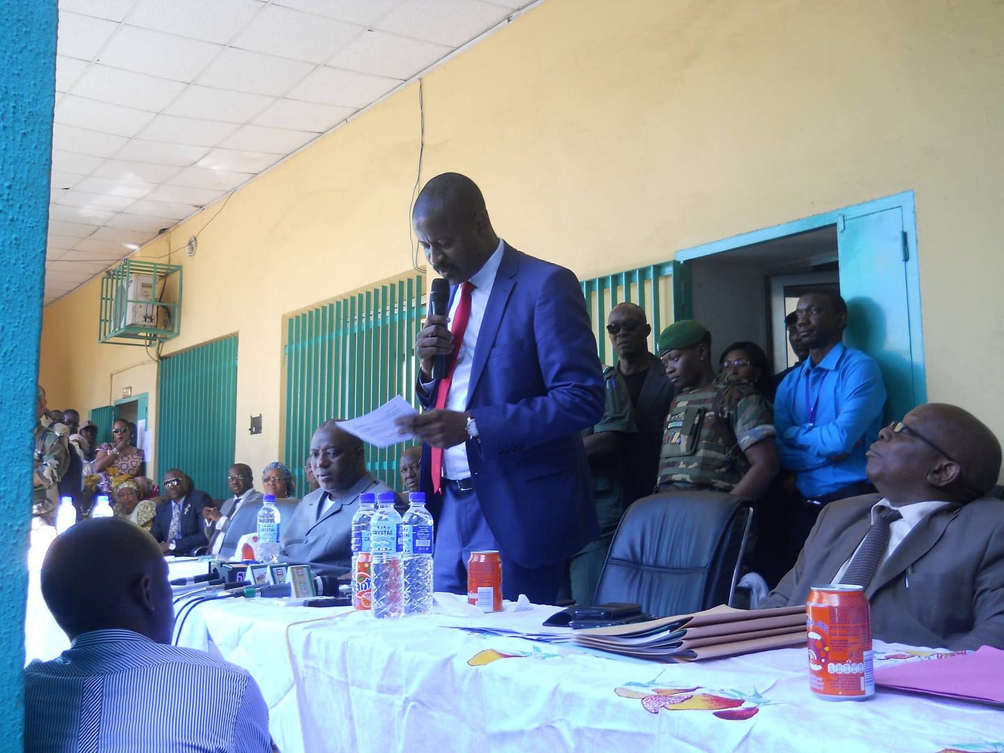 Mady Diaby salue les efforts de son prédécesseur Oyé Guilavogui