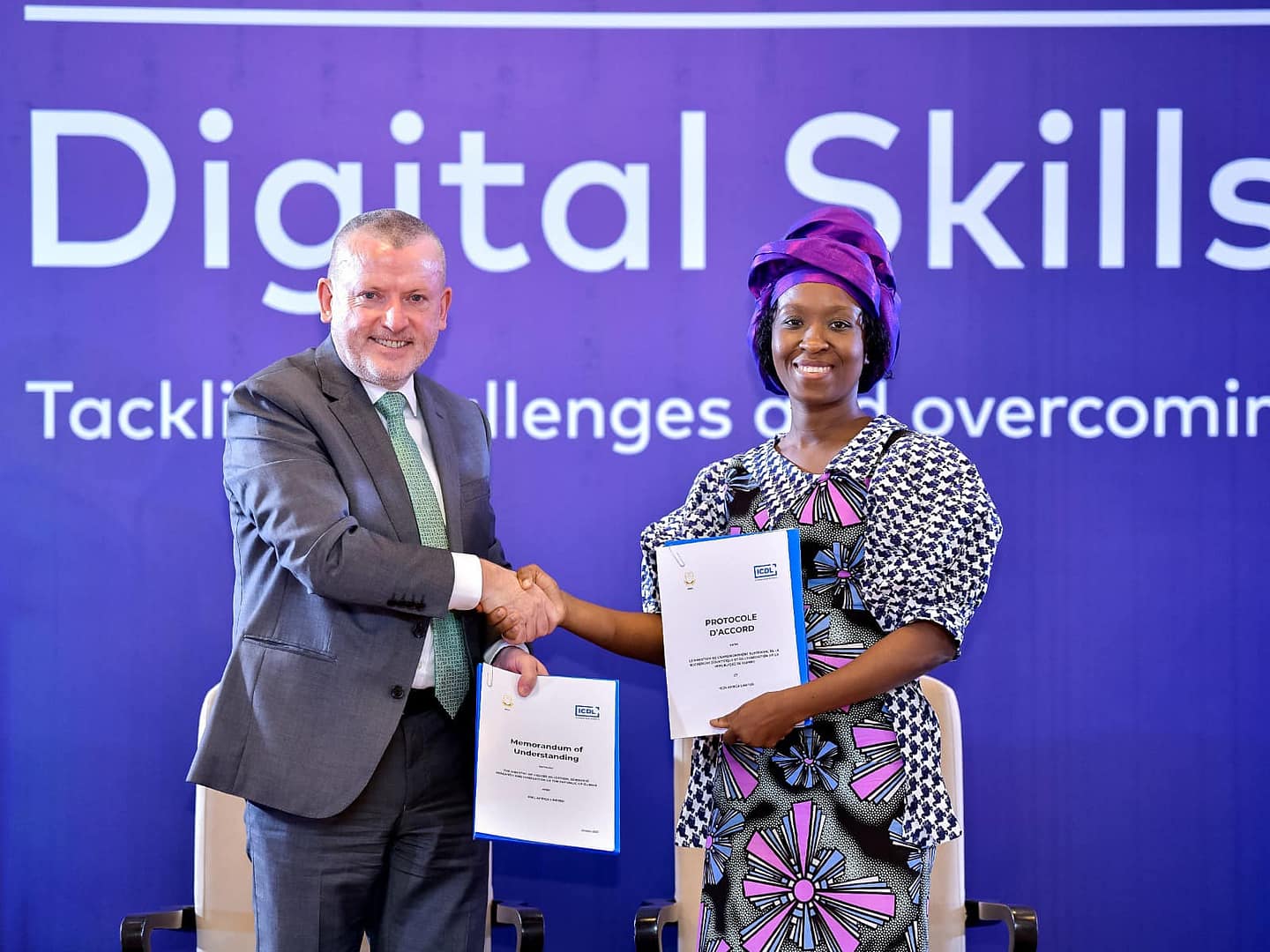 Madame Aminata Deen TOURÉ au Forum de l'ICDL Africa