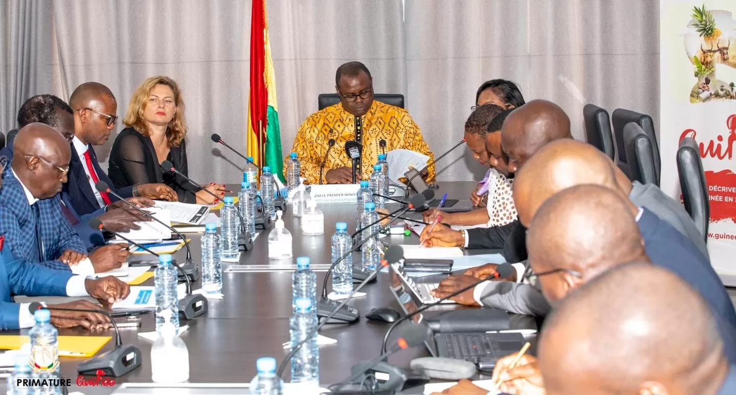 Le Premier Ministre Bernad Gomou