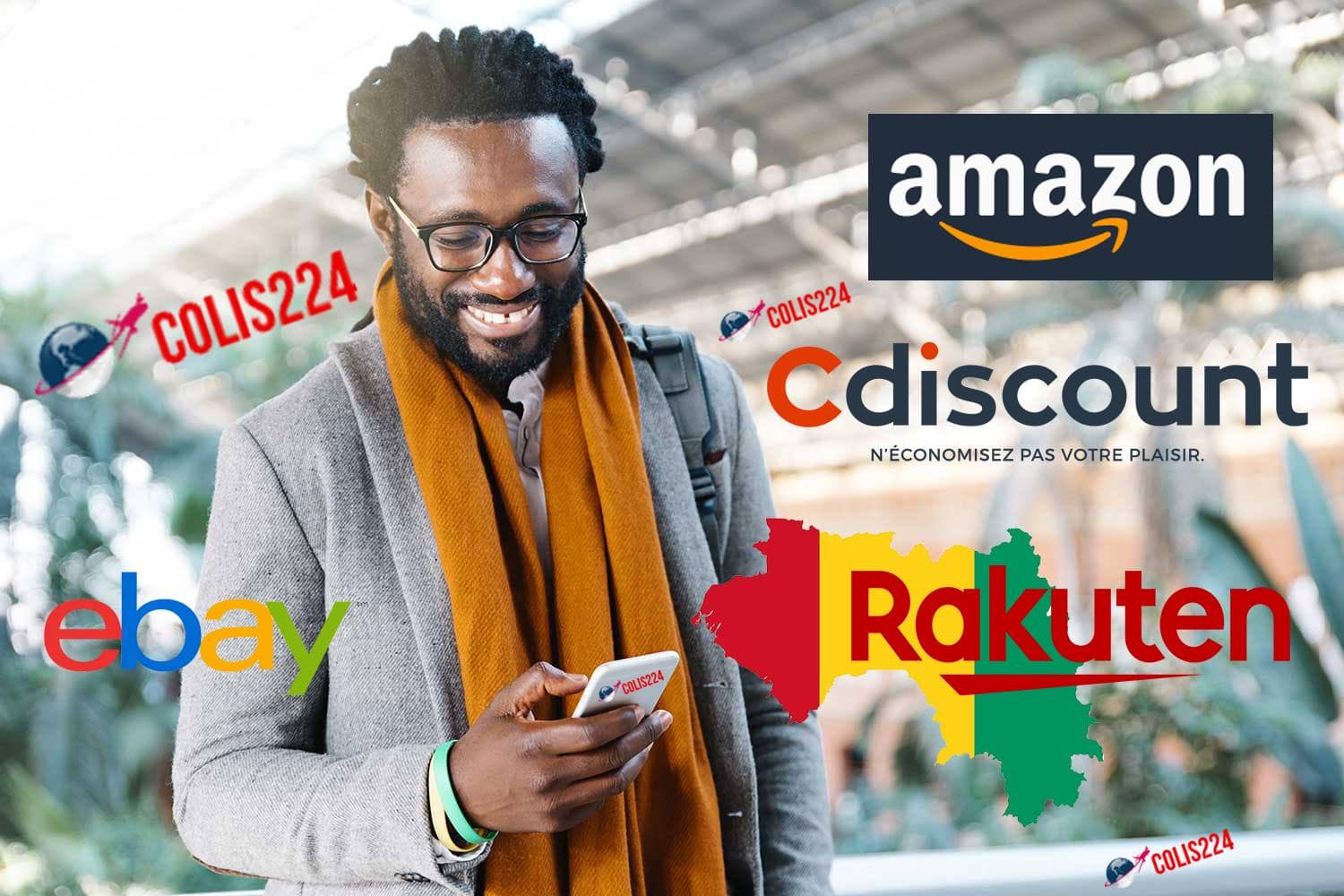 colis224 livraison de colis Amazon en Guinee