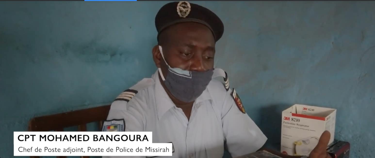 Agent poste frontalier Missirah