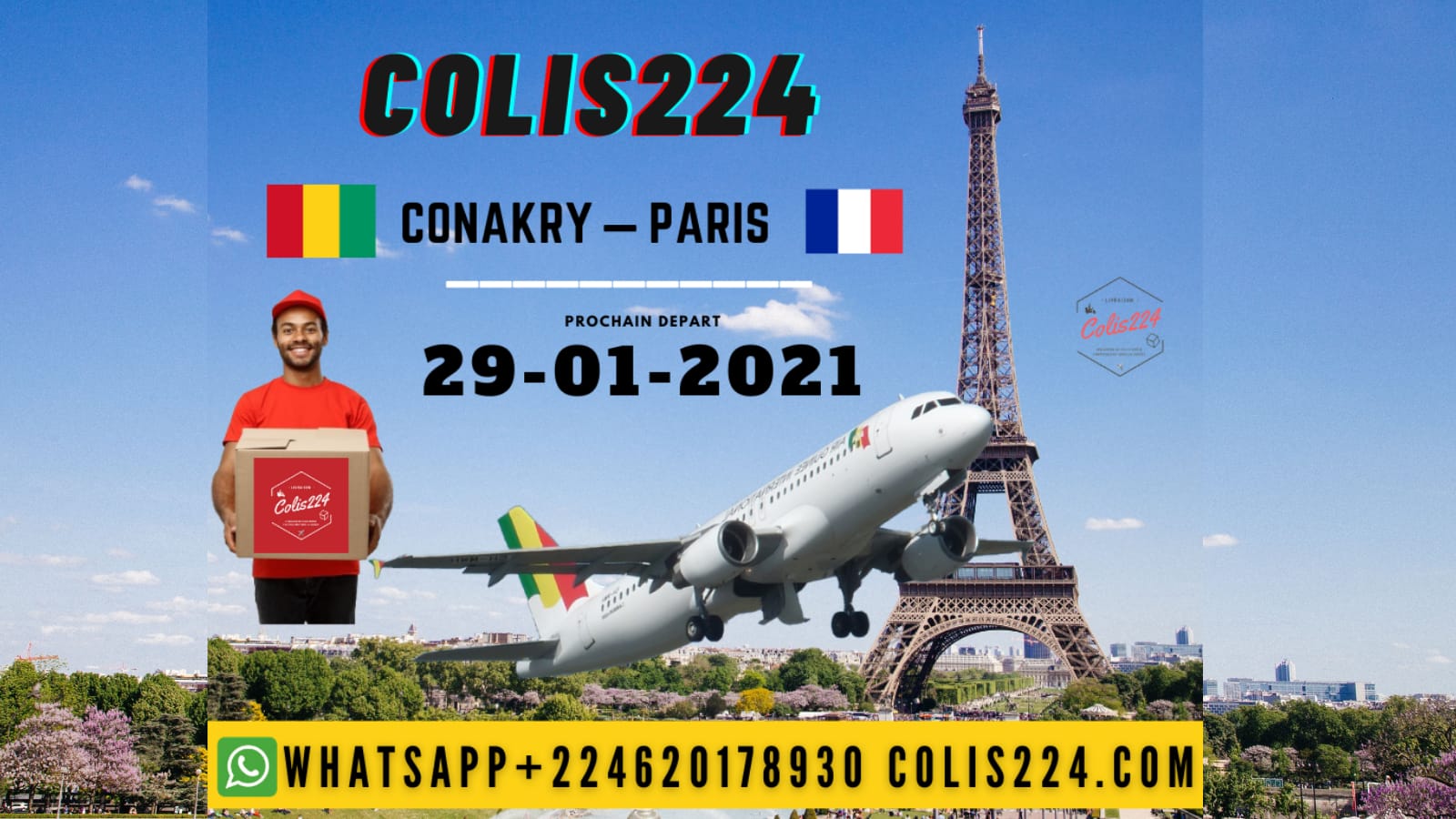 envoyez vos colis en Europe