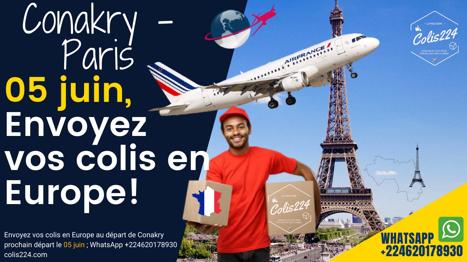 Conakry Europe colis224