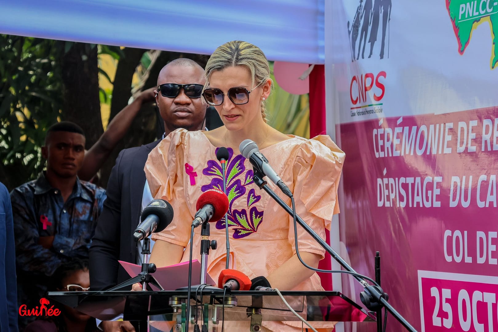 La Première Dame Lauriane Doumbouya