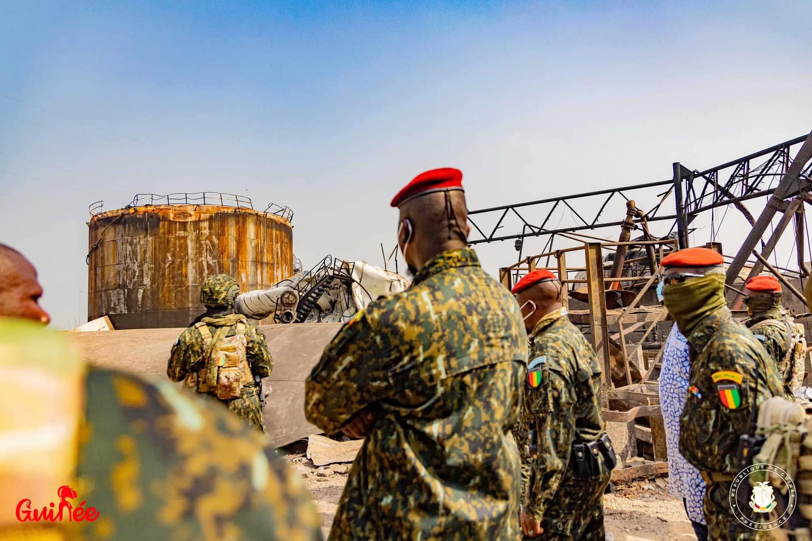 le colonel doumbouya