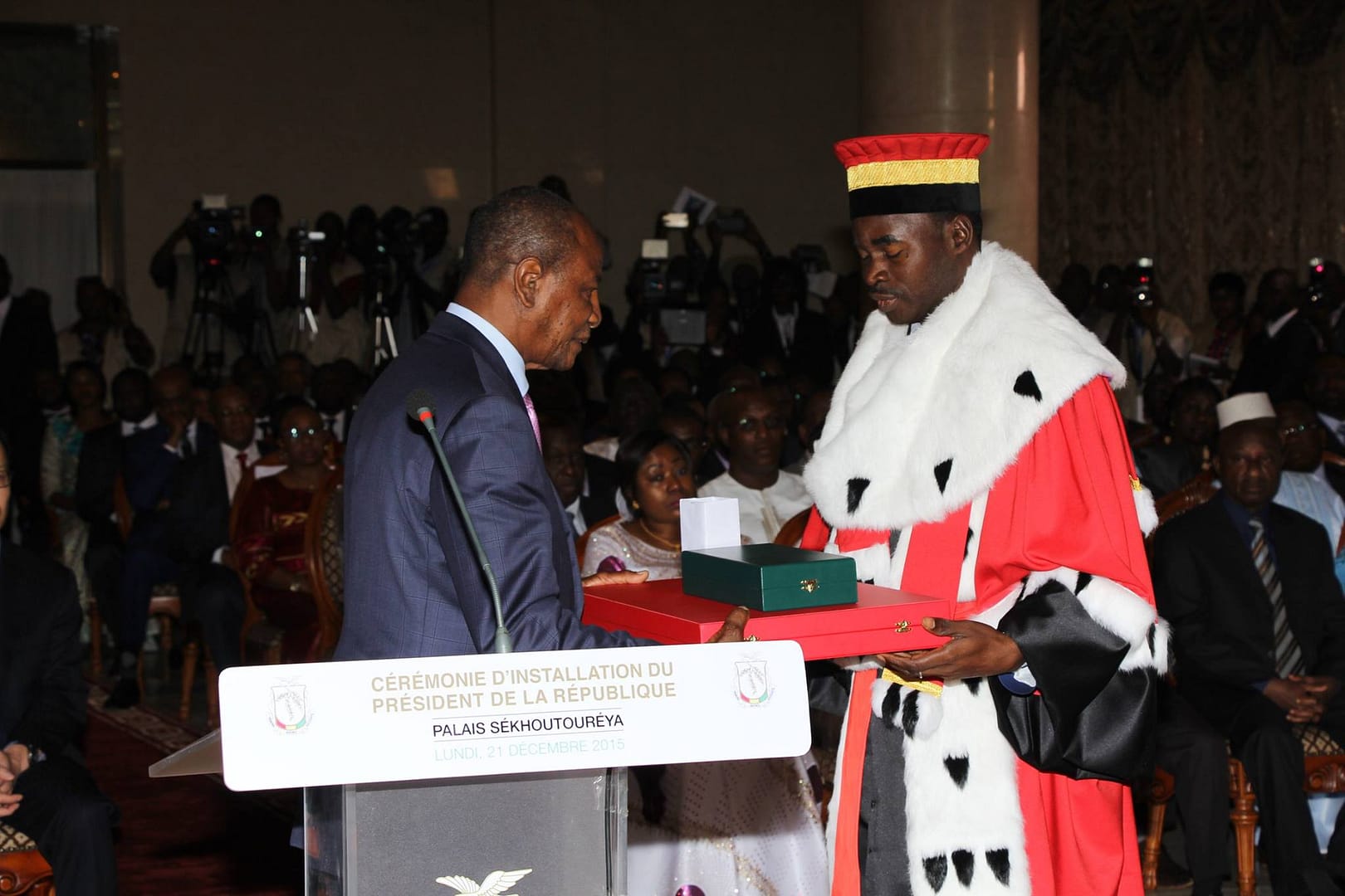 Alpha condé investitutre