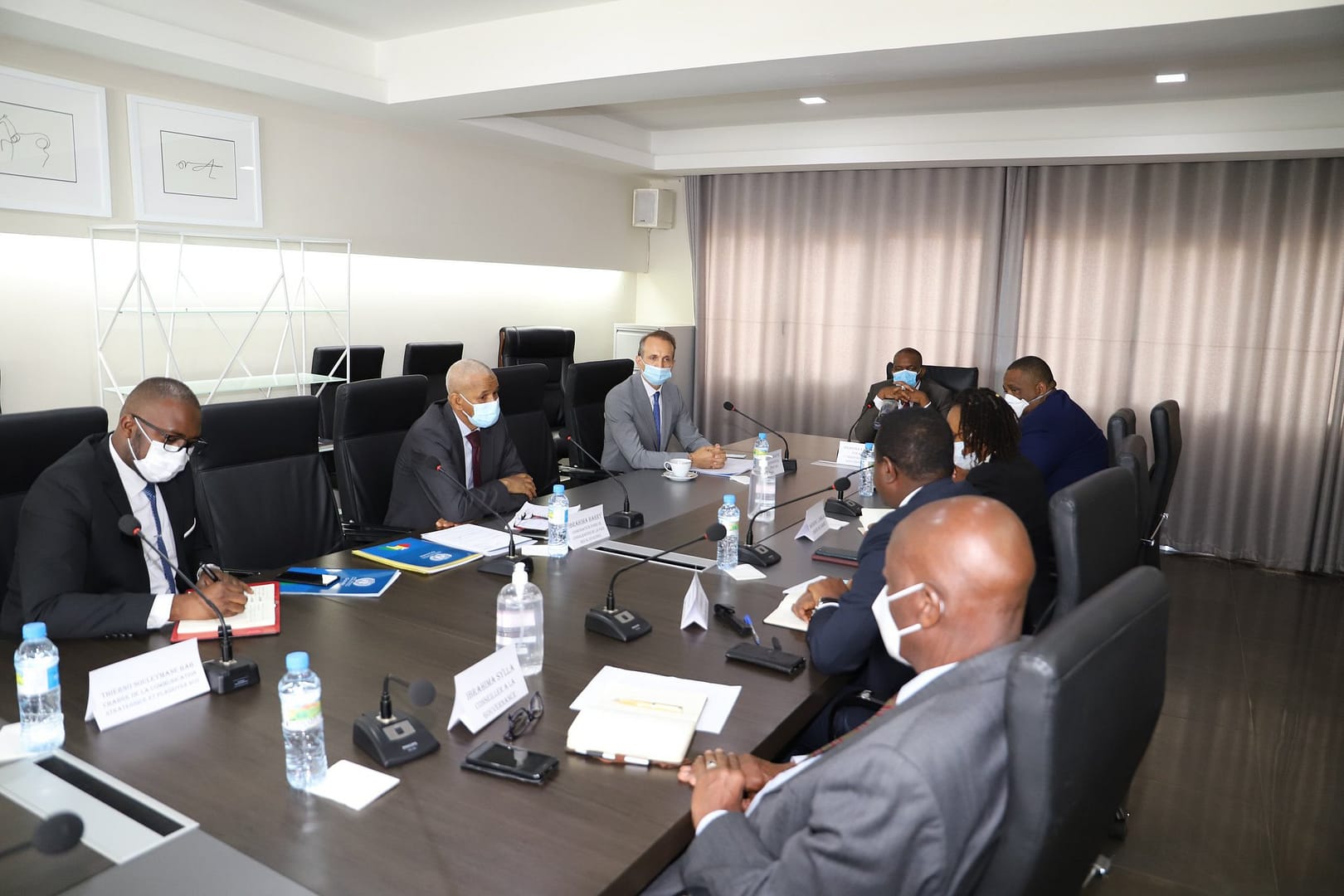 LE COORDINATEUR DU SYSTÈME DES NATIONS UNIES CHEZ LE PREMIER MINISTRE DR IBRAHIMA KASSORY FOFANA