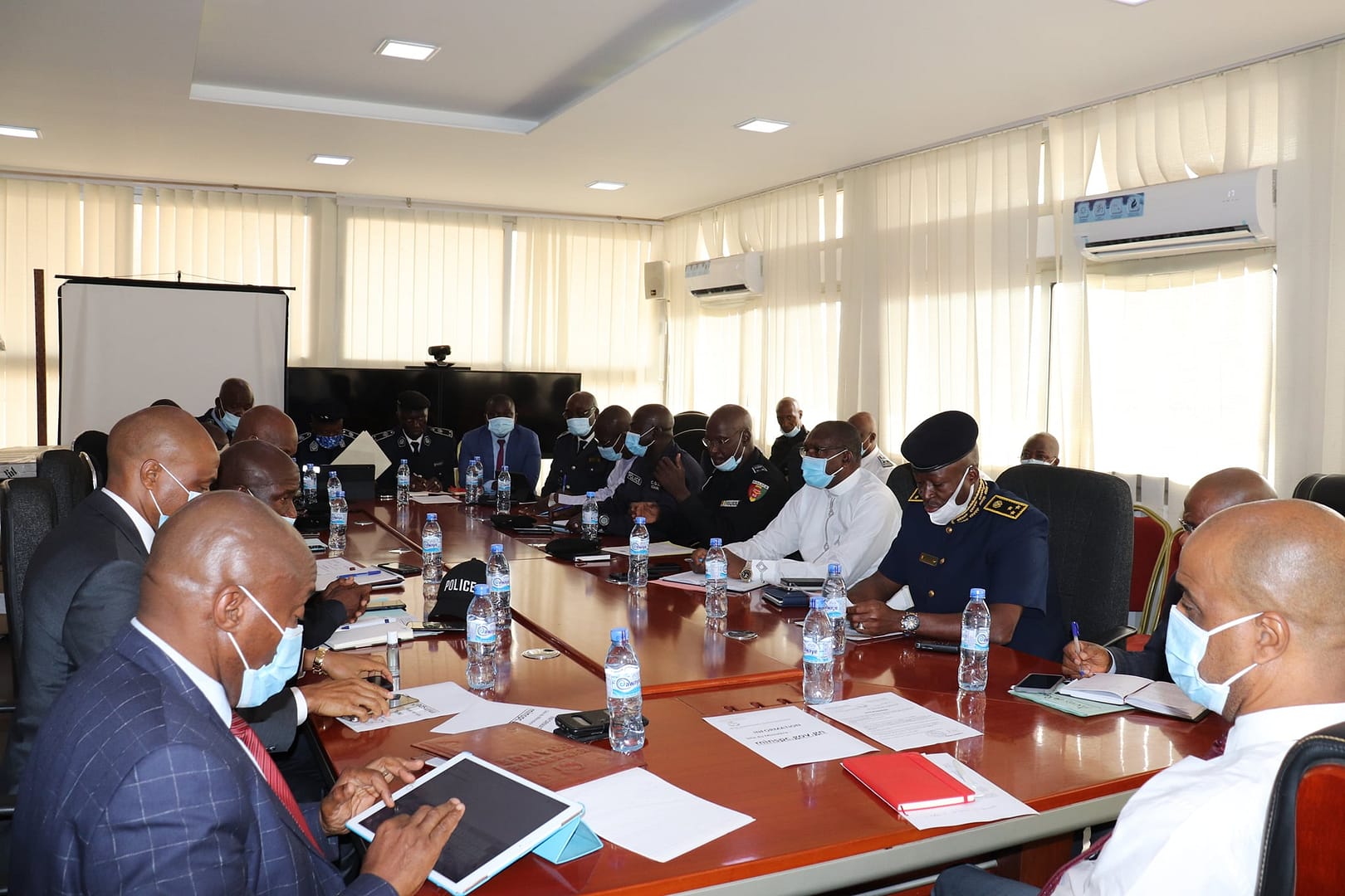 Compte Rendu de la réunion du cabinet du Ministère de la Sécurité et de la Protection Civile