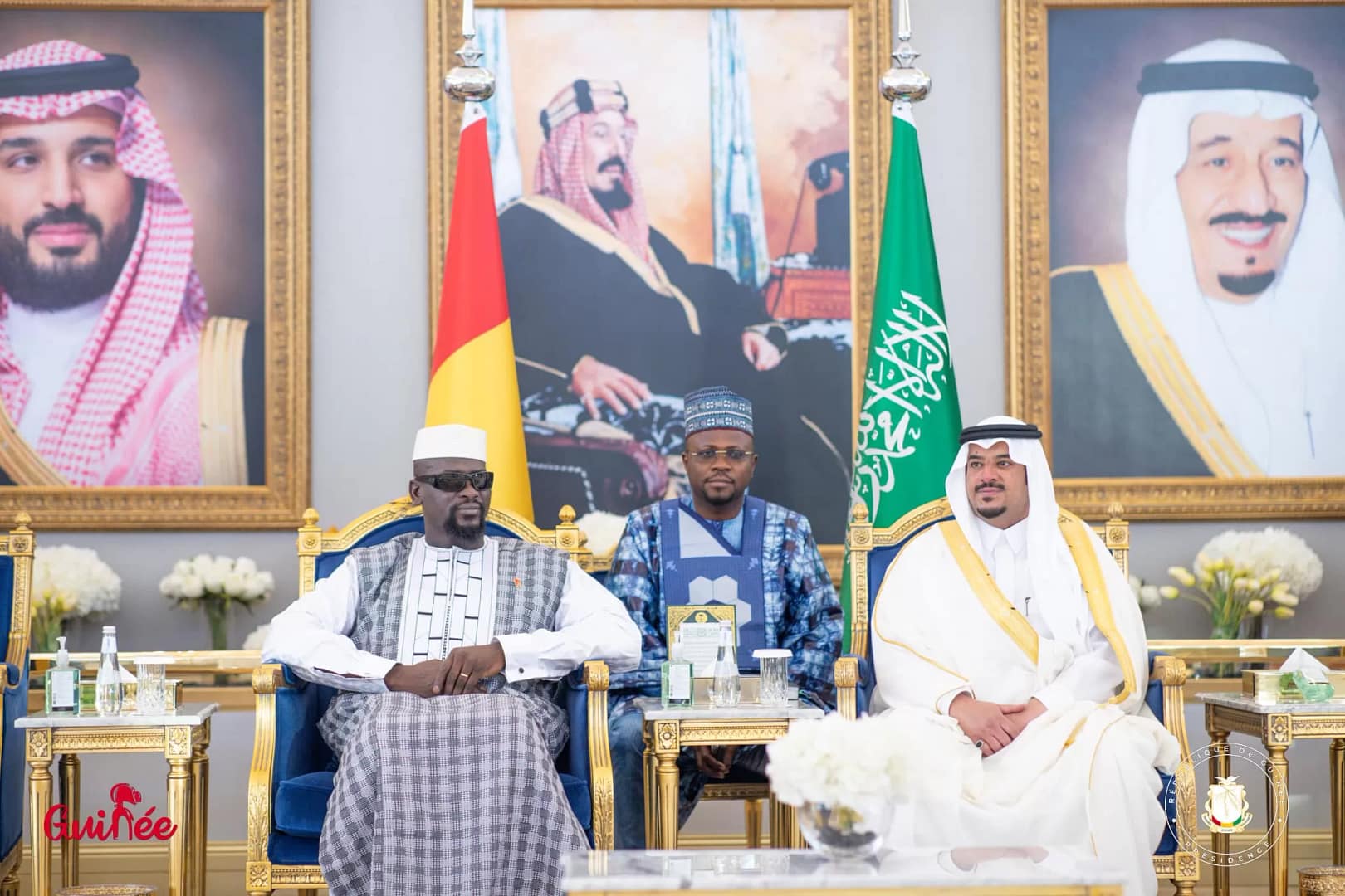 Le Président Mamadi Doumbouya à Riyad