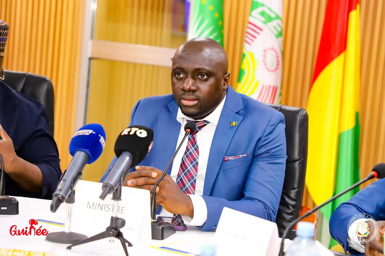 Le Ministre de l'Administration du Territoire et de la Décentralisation Mory Condé