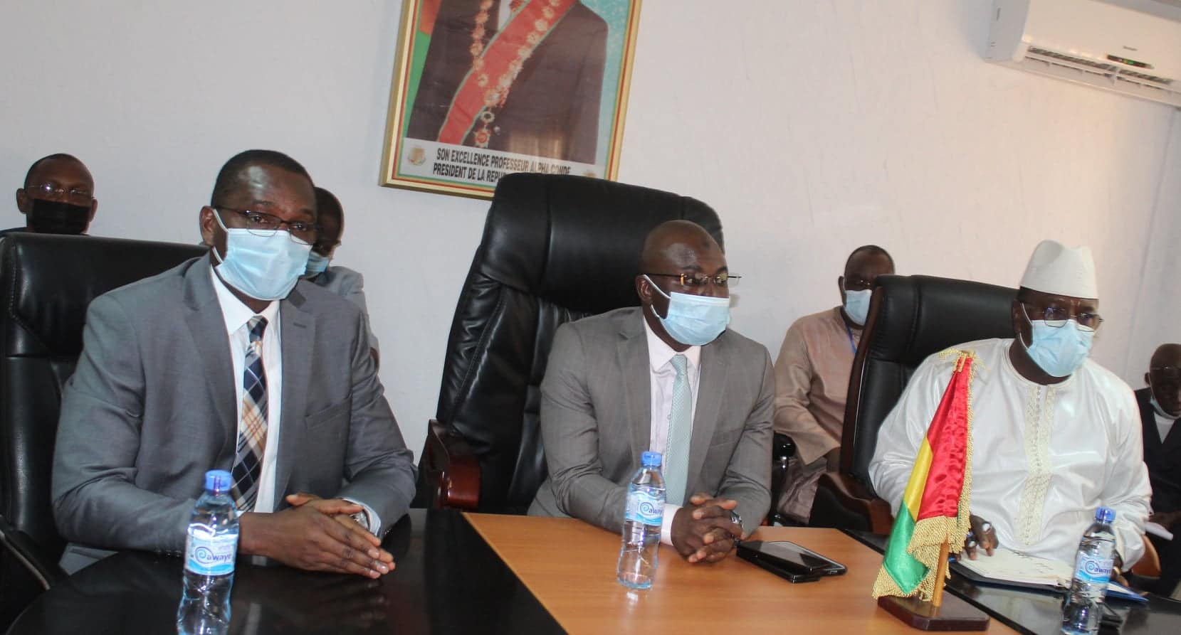 Le Ministre du Budget Ismael Dioubate