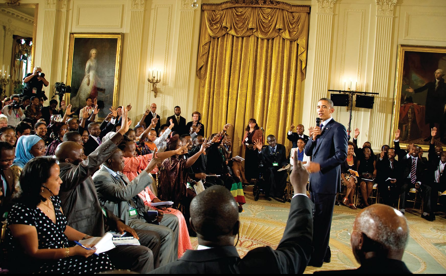Leadership africain avec le Président Barack Obama