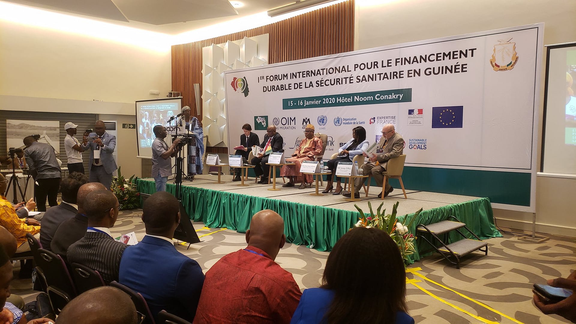Ouverture du 1er Forum international pour le financement durable de la sécurité sanitaire en Guinée