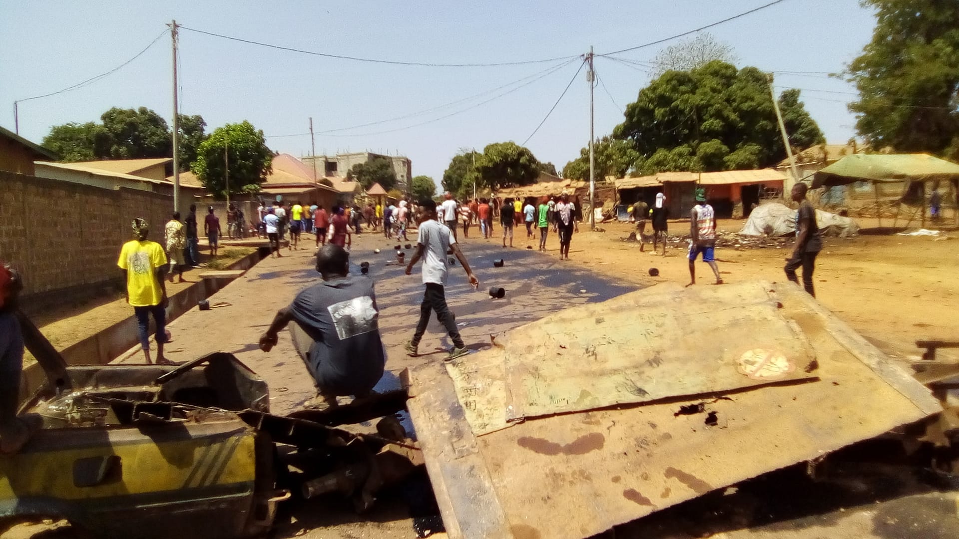 jour de vote en Guinée.