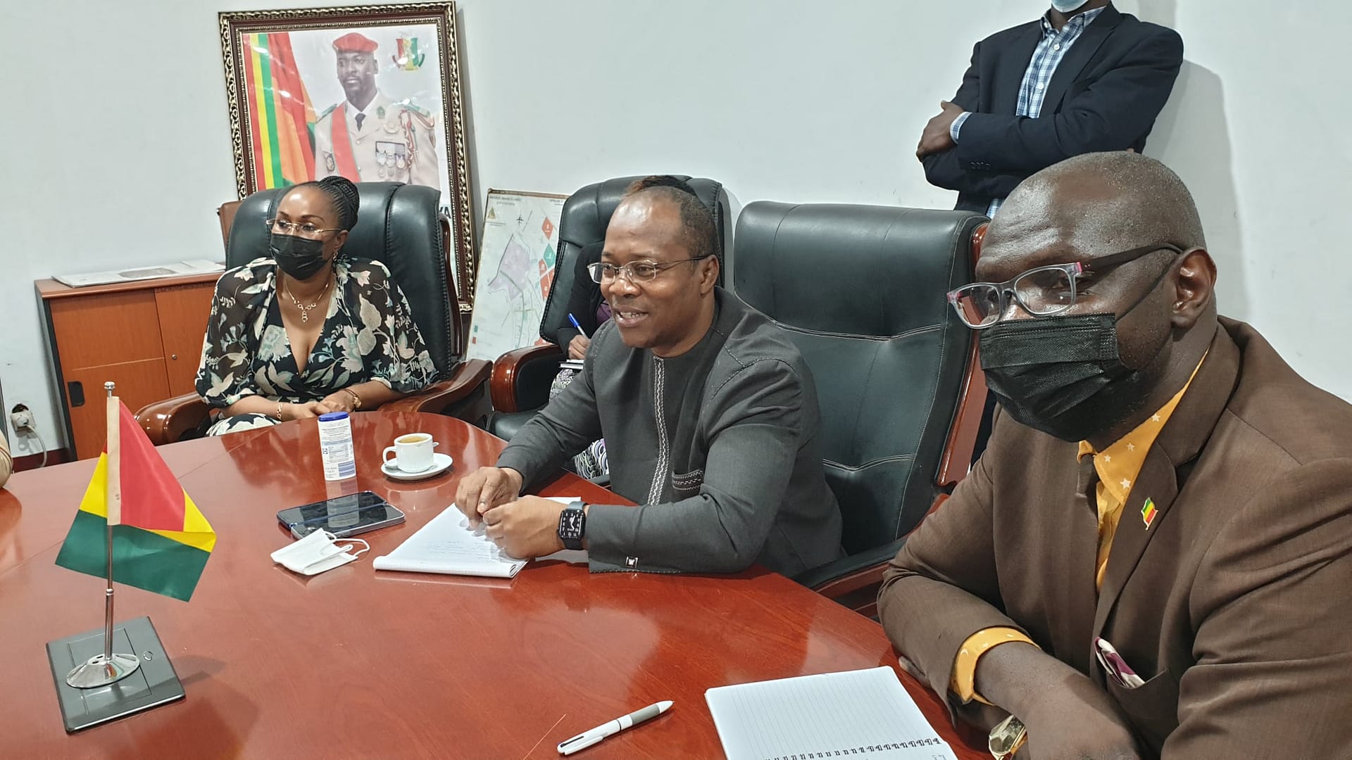 le Ministre Ousmane Gaoual DIALLO