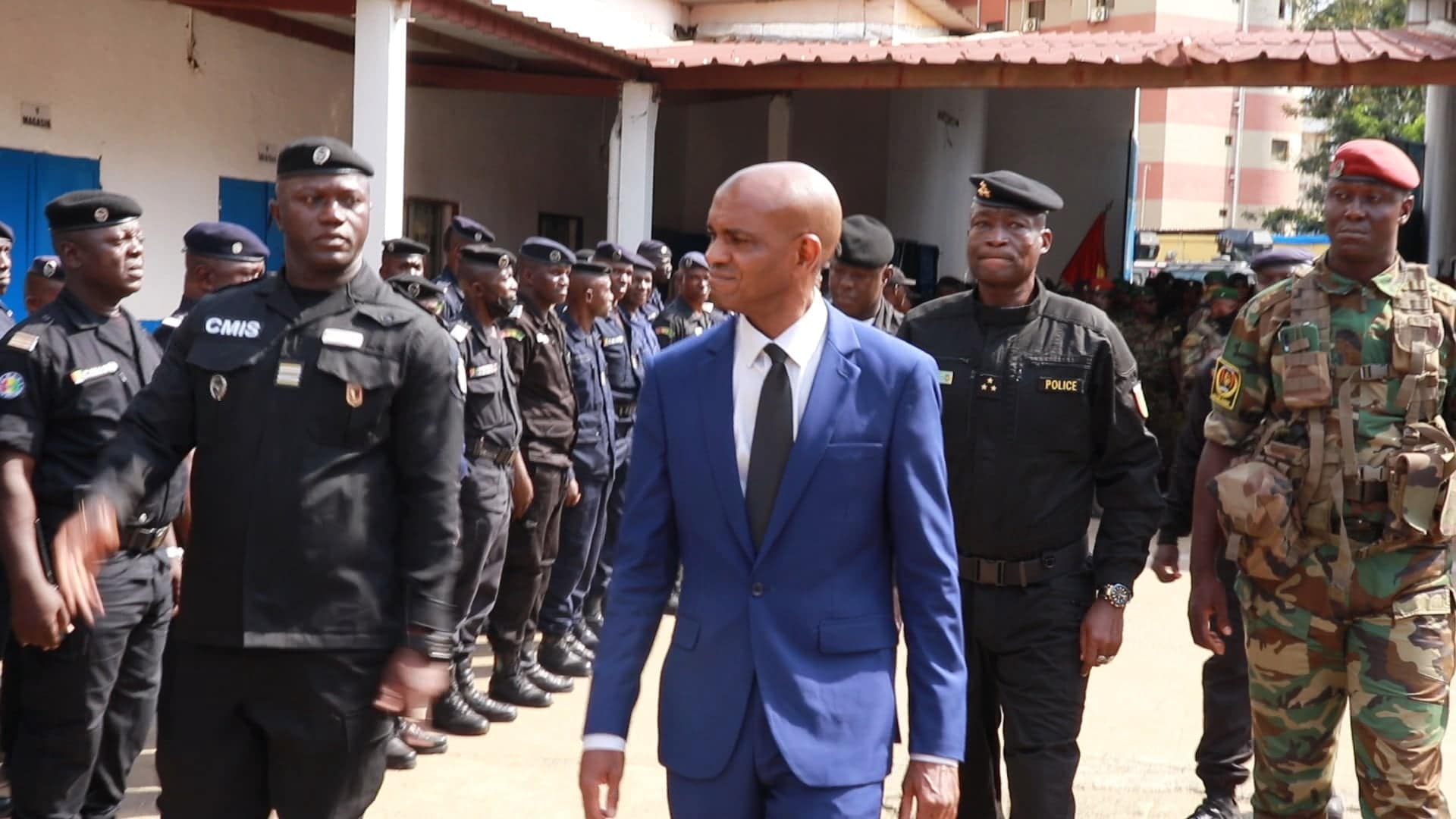 Le ministre de la Sécurité et de la Protection civile Bachir Diallo