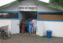 caravane de visites de plusieurs structures de santé situées dans 21 préfectures de la Basse, Moyenne, Haute et Guinée forestière.