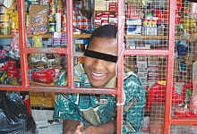 Jeune peulh de Guinée au Sénégal