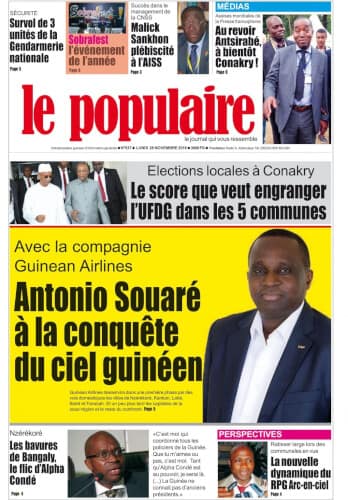 Le Populaire n°537 du lundi 28 novembre 2016 EDITION NATIONALE