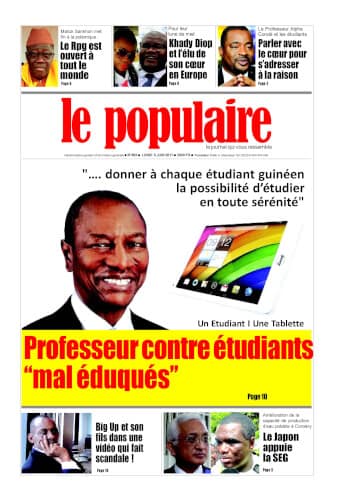 Le Populaire n°565 du lundi 5 juin 2017