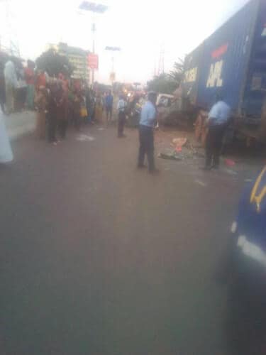 Grave accident ce jeudi matin à Coléah côté autoroute en face du cimetière Cameroun.