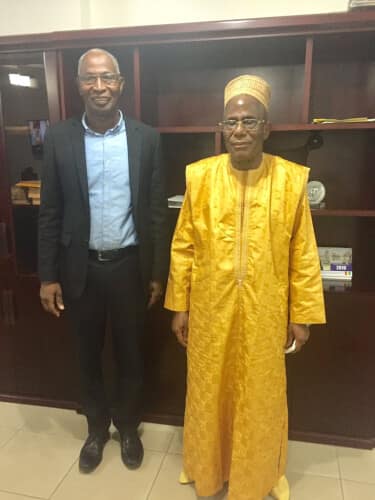 Bah Oury et le Garde des sceaux