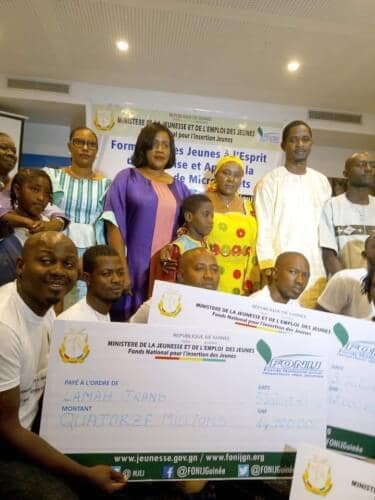 Le Ministre de la Jeunesse et de l’Emploi des Jeunes Mouctar DIALLO