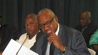 Les greffiers sont -ils condamnés à être les parents pauvres de la réforme du secteur de la Justice ? 4 Me Cheick SAKO ministre d'État ministre de la Justice garde des sceaux.