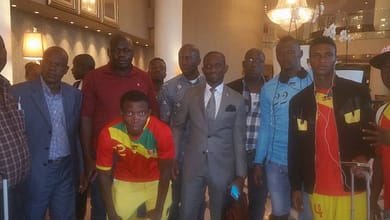 Le Syli National local de football de Guinée est arrivé ce Mercredi 6 Janvier 2016 Johannesburg 1 Le Syli National local de football de Guinée ce Mercredi 6 Janvier 2016 Johannesburg