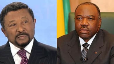 Report ‘’sine die’’ de l’arrivée à Libreville de la délégation de l’UA (Medias) 5 L’opposant Jean Ping (à gauche) et Ali Bongo l’actuel président du Gabon (à droite)