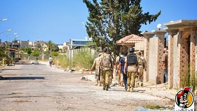 Les forces gouvernementales libyennes poursuivent leur avancée dans Syrte 4 Libye